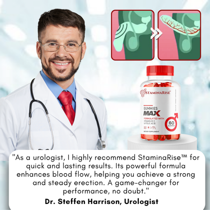 StaminaRise™ Gummy Candies | Increase Penis Size by 5 cm!