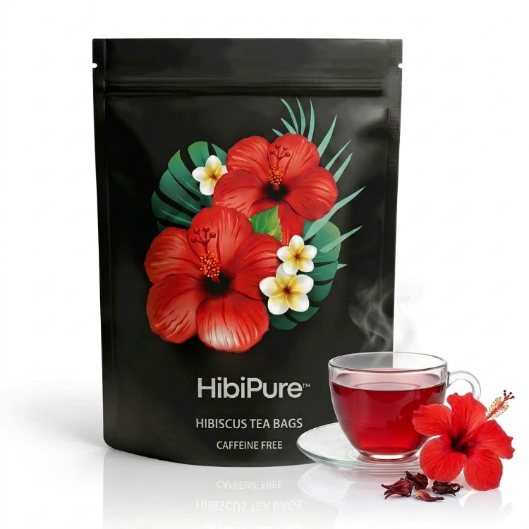 HibiPure™ | Organic Hibiscus Tea Bags