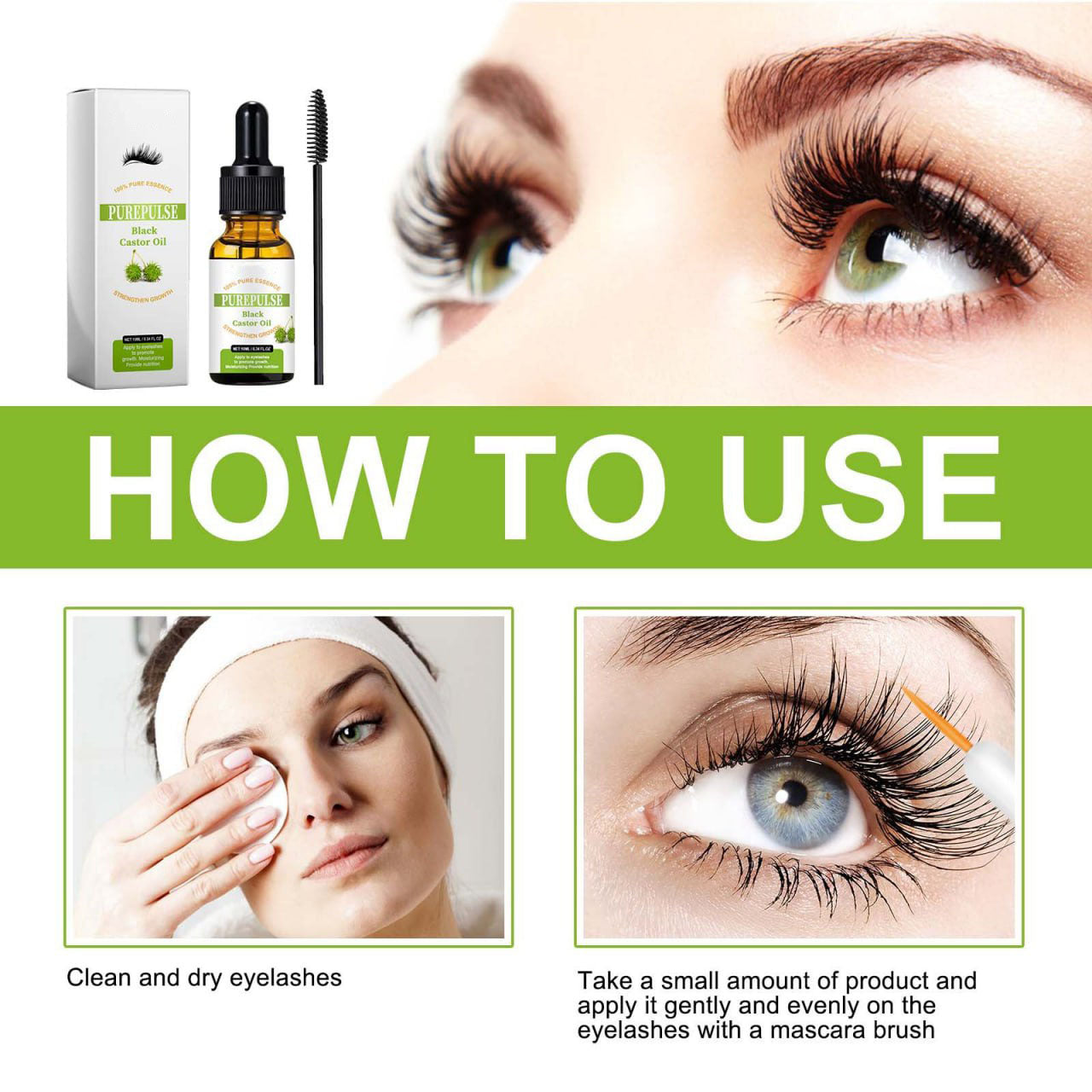 Black Castor Oil Lash Curler
