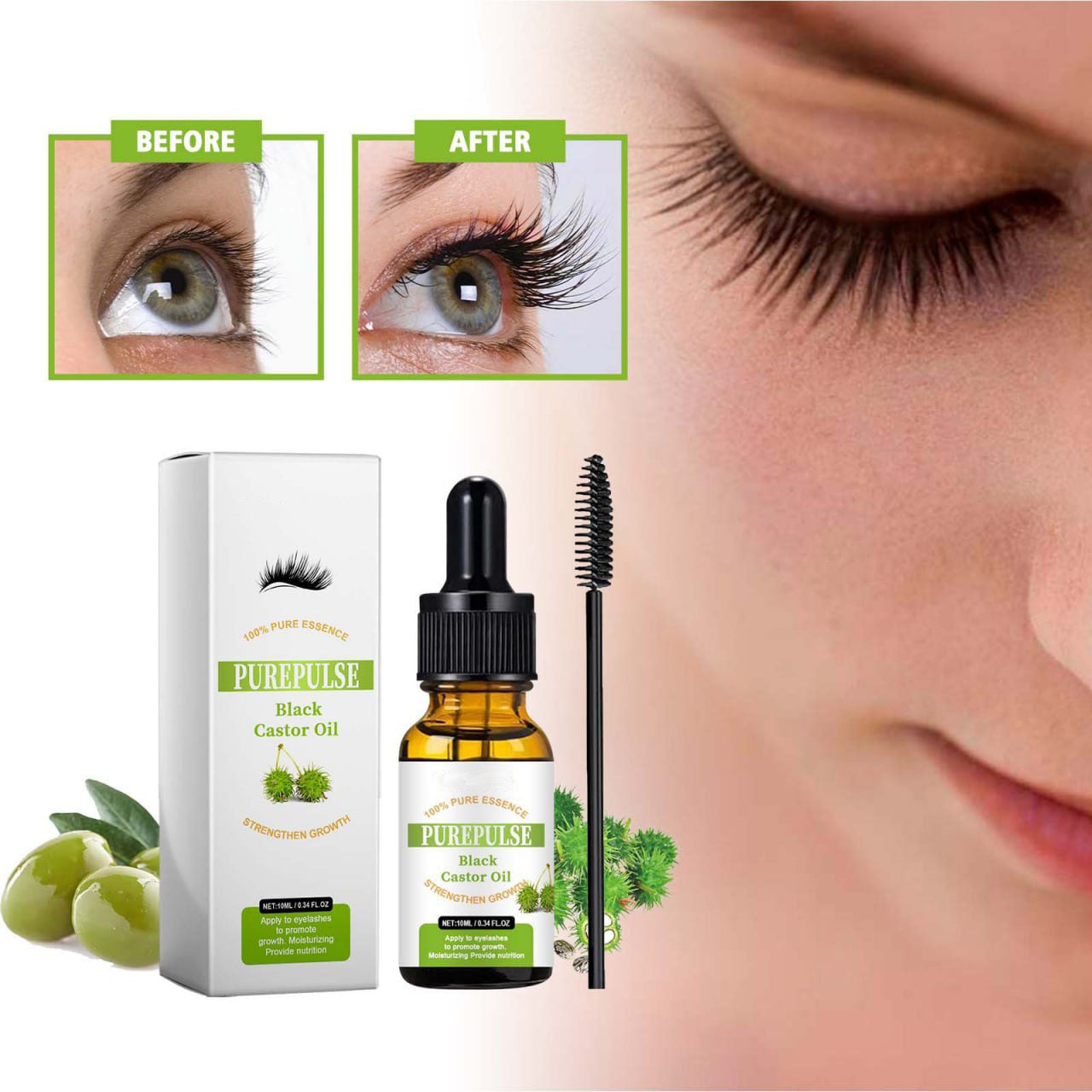 Black Castor Oil Lash Curler